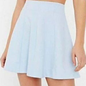Kimchi Blue Light Blue Pleated Tennis Skirt Size S